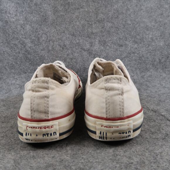 Converse Shoes Womens 7 Casual Sneakers All Star Trainers Classic Canvas White - Picture 5 of 11